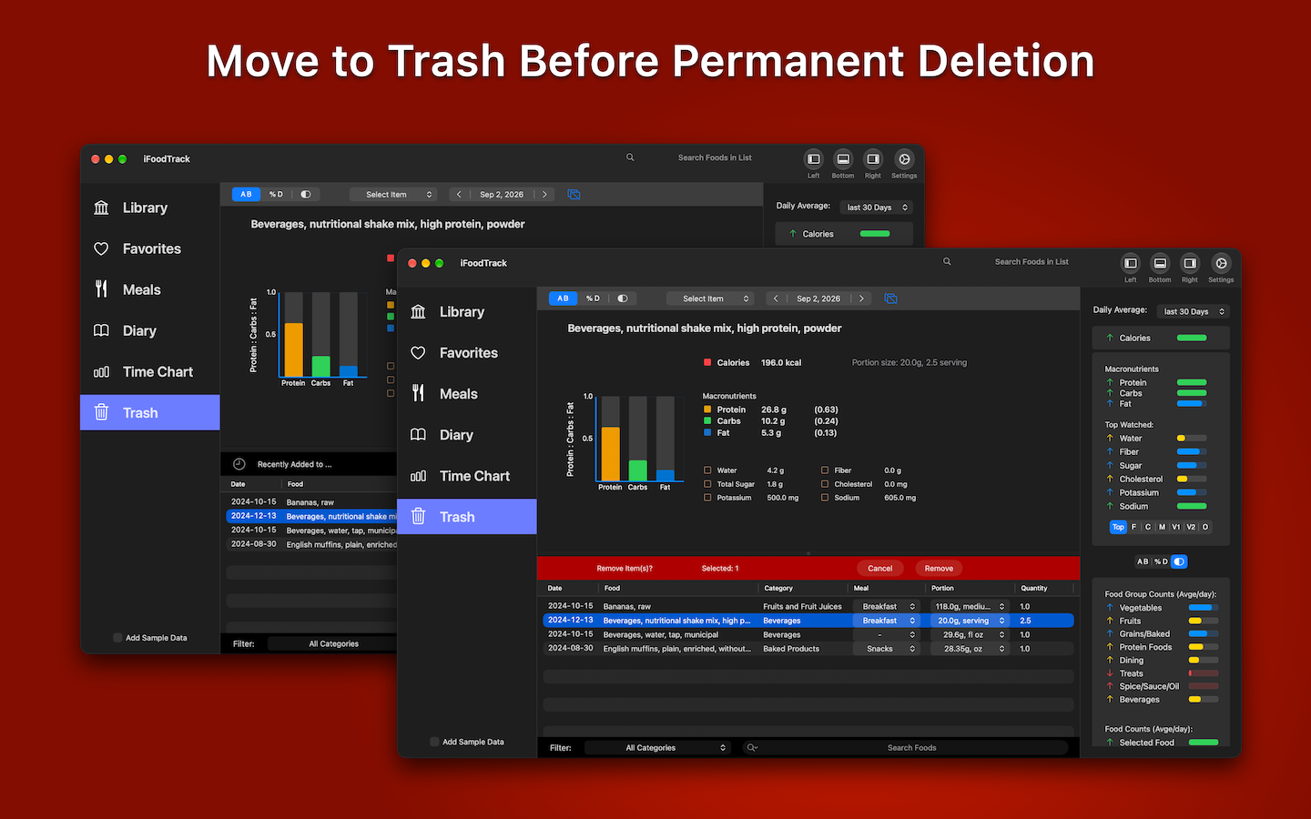Trash Screen